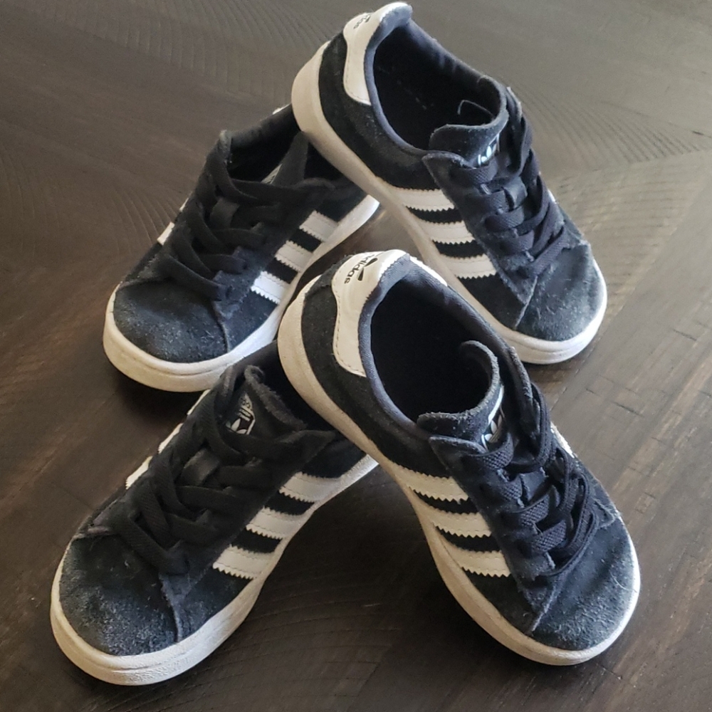 Sold!! Both    Toddler Adidas shoes!